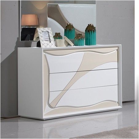 Cómoda Wave Bege - Cómodas