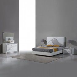 Wave Grey Bedside Table (each) - Mesas de Cabeceira