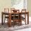 Extendable Living Room Table Chiado Honey Pine / Wengué (1400-2300mm)