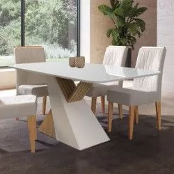 Vega Fixed Dining Room Table - Mesas de Sala