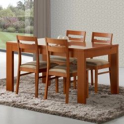 Mesa de Sala Extensível Viena em Faia