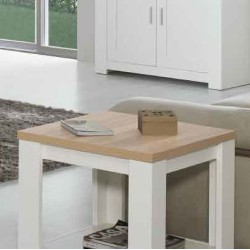Mesa de apoio Florença Branco Carvalho - Mesas de Centro