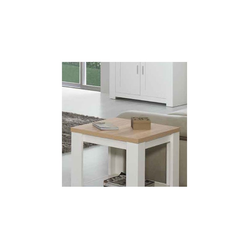 Mesa de apoio Florença Branco Carvalho - Mesas de Centro