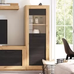 Module 1P Crystal Living Room Gnesis 010 - Estantes