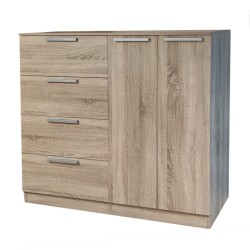 Eco+ chest of drawers - 4 drawers + 2 doors - Mesas de Cabeceira