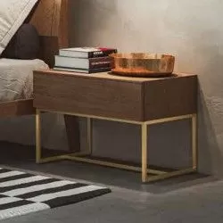 Zurique Sinag Bedside Table - Mesas de Cabeceira