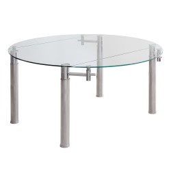 Lizán 637 extendable round dining table - Mesas de Sala