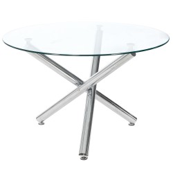 Fixed round dining table Bianca 637 - Mesas de Sala