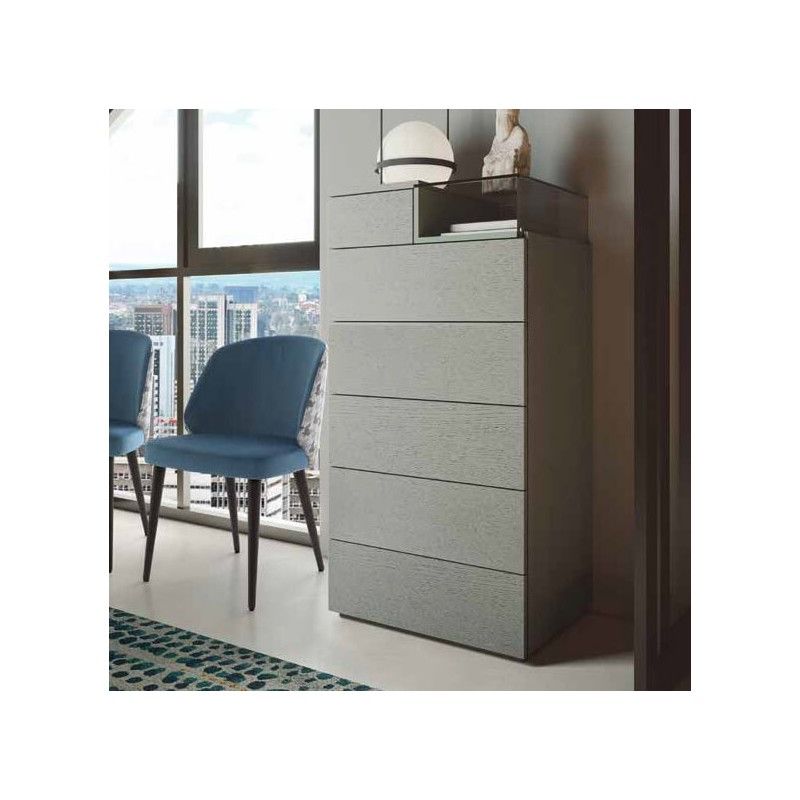 Noa Sinag Tall Chest of Drawers - Camiseiros