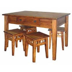 Living room table Campo wax finish 045062 - Cadeiras Sala Jantar