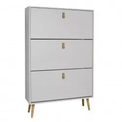 Anzio 3-Door Shoe Closet H317-3B - Sapateiras