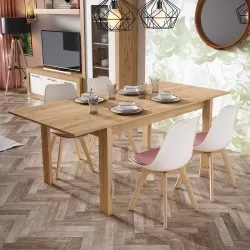 Mesa de Sala Retangular extensível Gnesis 955 - Mesas de Sala