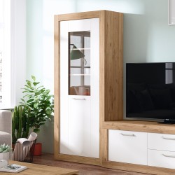Vitrina 1P Cristal Gnesis 555iB - Estantes