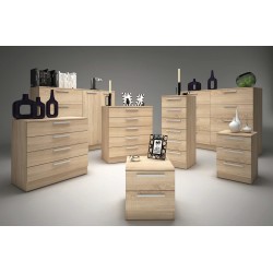 Eco+ chest of drawers - 4 drawers + 2 doors 1033 - Cómodas