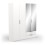 Roupeiro Ghost 4P+2G Ref.ª 391371 (branco)