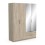 Roupeiro Ghost 4P+2G Ref.ª 391393 (carvalho)