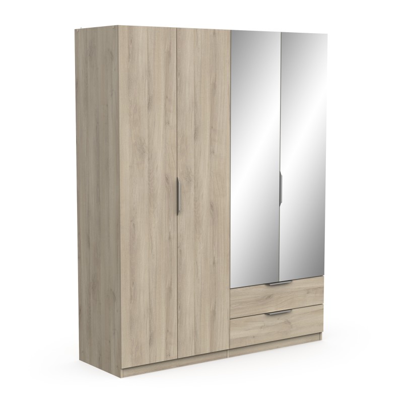 Ghost wardrobe 4P+2G Ref. 391393 (oak)