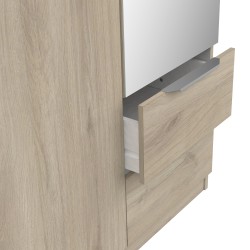 copy of Ghost wardrobe 3P+2G Ref. 391369 (white) - Roupeiros de Bater