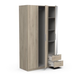 copy of Ghost wardrobe 3P+2G Ref. 391369 (white) - Roupeiros de Bater