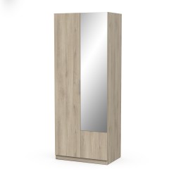 Ghost 2P wardrobe Ref. 391389 (oak) - Roupeiros de Bater