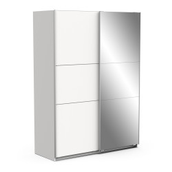 Ghost 2P Sliding Wardrobe Ref. 190009 (white) - Roupeiros de Correr
