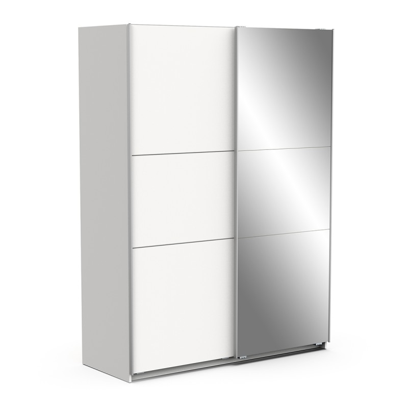Roupeiro Ghost 2P Correr Ref.ª 190009 (branco)