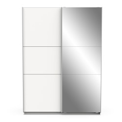 Ghost 2P Sliding Wardrobe Ref. 190009 (white) - Roupeiros de Correr