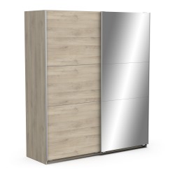 Ghost 2P Sliding Wardrobe Ref. 190014 (oak) - Roupeiros de Correr