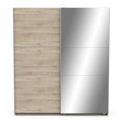 Ghost 2P Sliding Wardrobe Ref. 190014 (oak) - Roupeiros de Correr