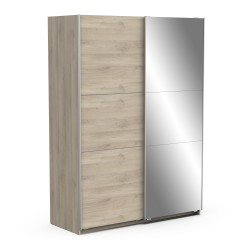 Ghost 2P Sliding Wardrobe Ref. 190013 (oak) - Roupeiros de Correr