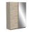 Roupeiro Ghost 2P Correr Ref.ª 190013 (carvalho)