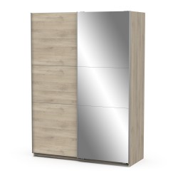 Ghost 2P Sliding Wardrobe Ref. 190013 (oak) - Roupeiros de Correr
