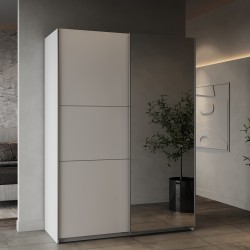 Ghost 2P Sliding Wardrobe Ref. 190009 (white) - Roupeiros de Correr