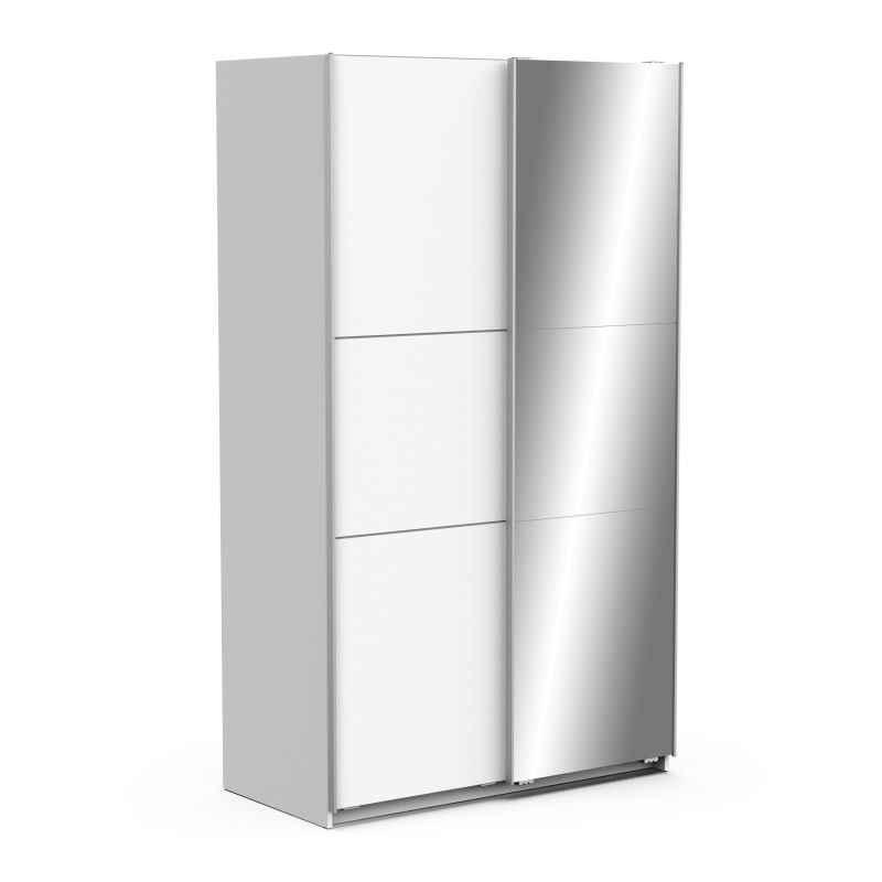Roupeiro Ghost 2P Correr Ref.ª 190008 (branco)
