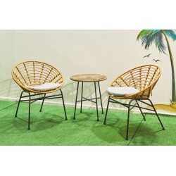 Pack 4 Cadeiras de Jardim Hanoi - Cadeiras de jardim