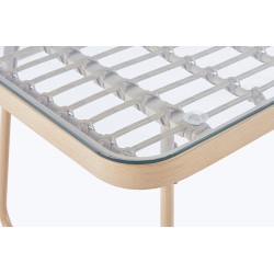 Conjunto Bali 4 peças Rattan PE / Cinza - Cadeiras de jardim