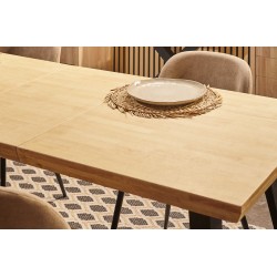 BERG Extendable Rectangular Dining Table - Aparadores