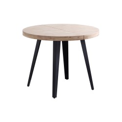 Mesa de Jantar Redonda Extensível BERG - Mesas de Sala