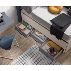 Quarto Juvenil W007 - Camas