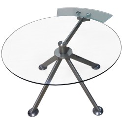 Mesa Redonda Inox - Mega Outlet