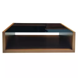Black Glass Coffee Table - Mega Outlet