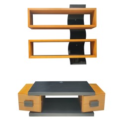 TV stand + hanging cabinet - Mega Outlet