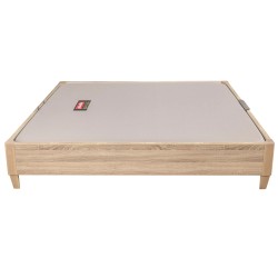 Wooden Collapsible Design with Feet Single Lid - Bases e Sommiers