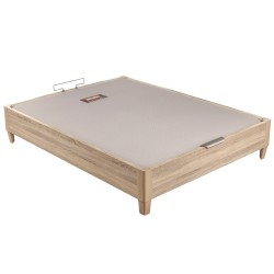 Wooden Collapsible Design with Feet Single Lid - Bases e Sommiers