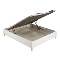 Wooden Collapsible Design with Feet Double Lid - Bases e Sommiers