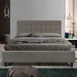 Cama de Casal 748B1232 407 - Camas Estofadas