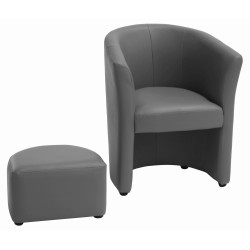 Armchair w/Puff Arcade - Cadeirões