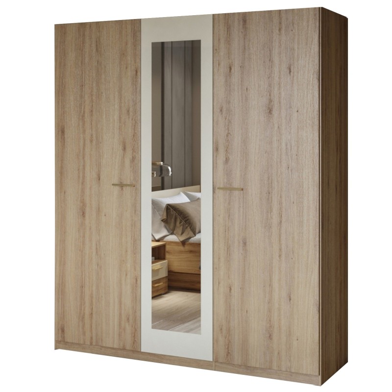 Vertina closet 3P (1 mirror) - Roupeiros