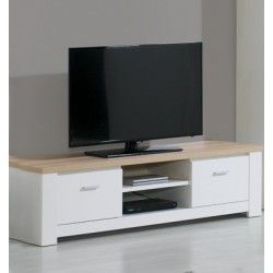 TV Base Florence White Oak - Estantes