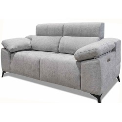 Rabah 2 Seater Sofa with 2 Electric Relaxers - Sofás